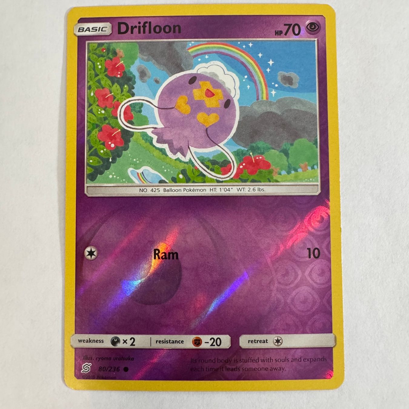Pokémon Carte collezionabili: Pokémon Drifloon - 216 / 80 - ENG – Usato da Staad SG venduto da miaCards