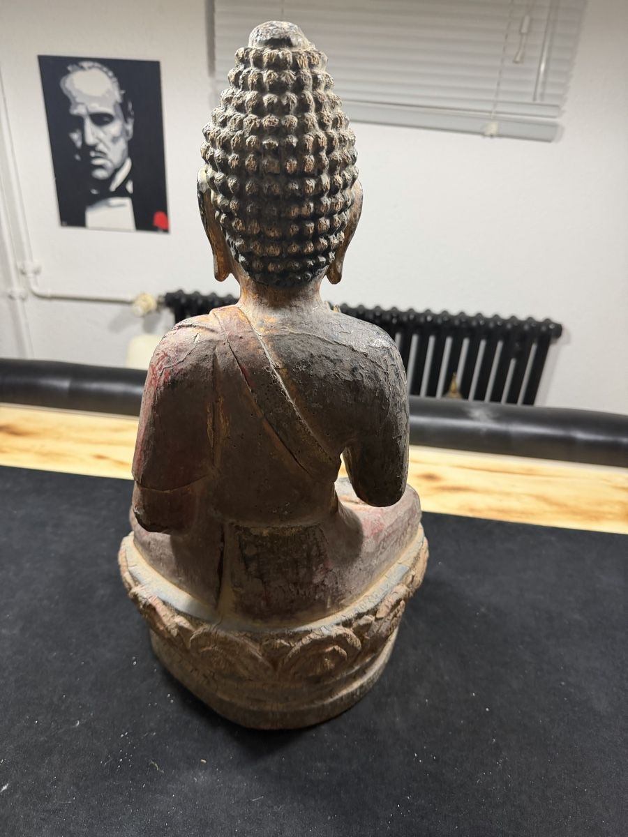 Sculture & Statue: Buddha Holz China, antik – Usato da Wettingen venduto da NickInc 3