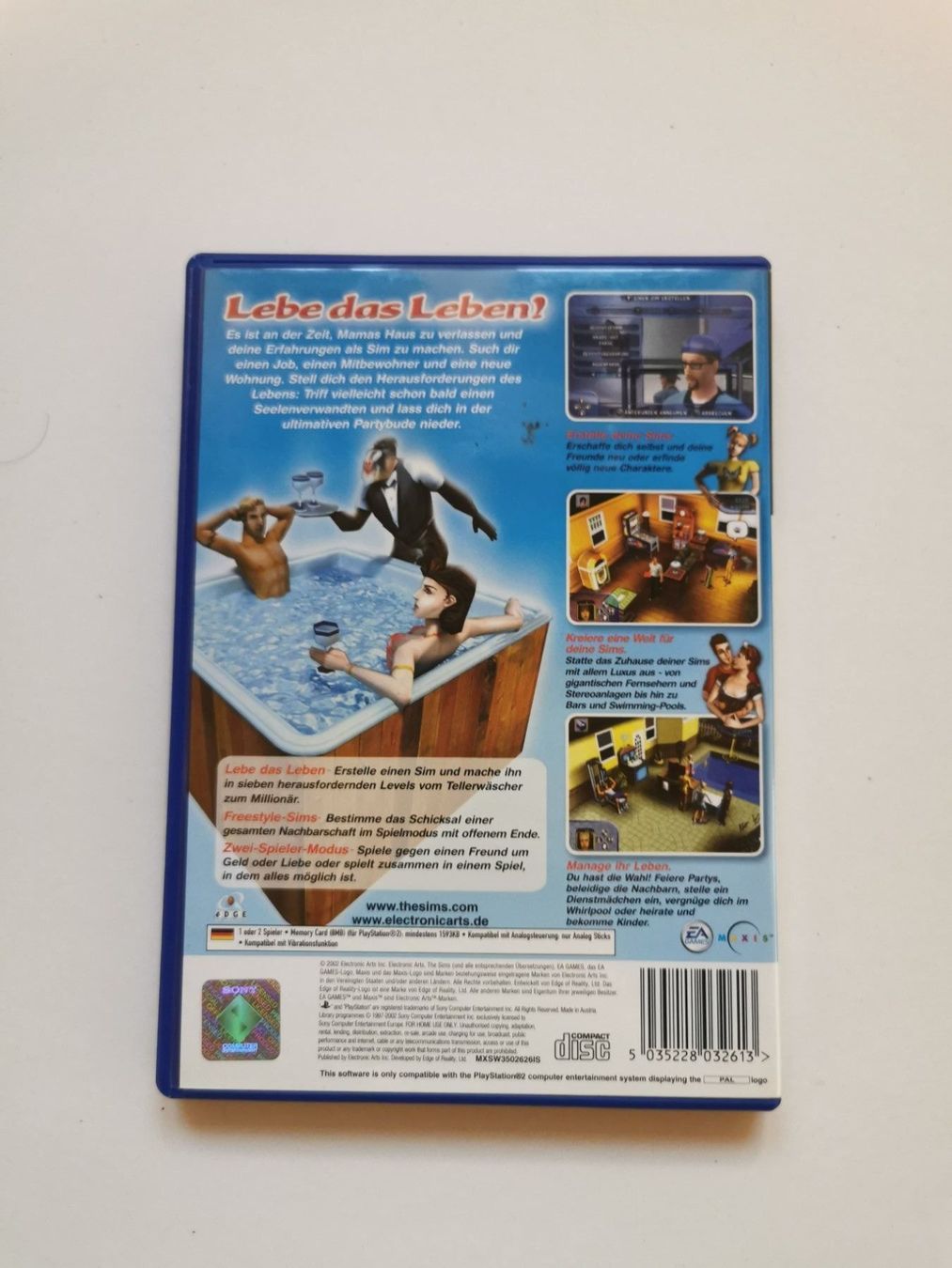 Sony Giochi: Ps 2 - Die Sims – Usato da Lenzburg venduto da eyworld 2