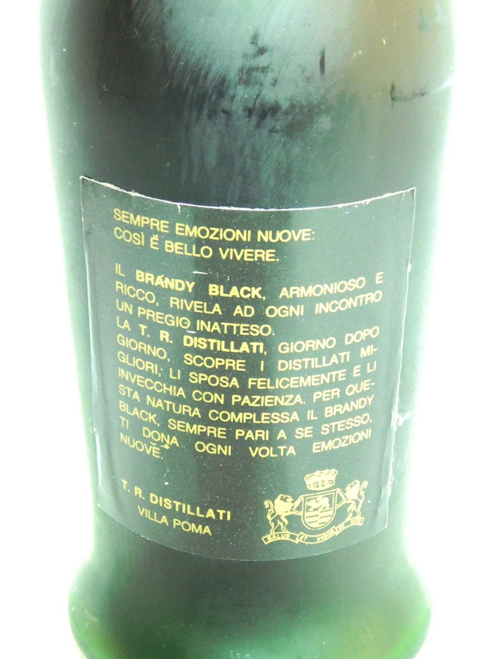 Bevande alcoliche: Brandy Black Stravechio 60 /70s – Nuovo e nell'imballaggio originale da Emmenbrücke venduto da Ulisse-22 3