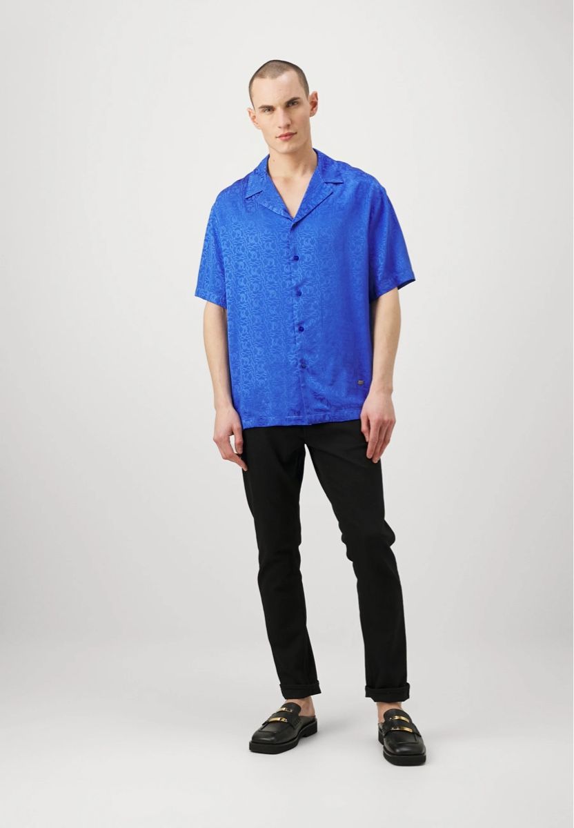 Roberto Cavalli Camicie: Just Cavalli LOGO SNAKE - Hemd - Orginalpreis 415.- – Nuovo e nell'imballaggio originale da Zürich venduto da luxuryoutlet1 1