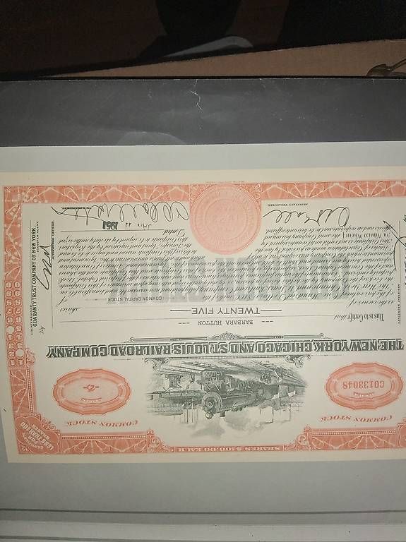Documenti: STOCK Papiere American Railway  – Usato da Corban venduto da mro_bp82 1