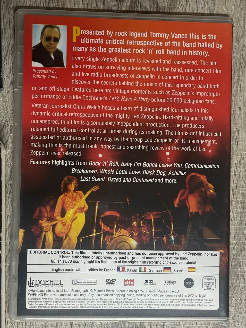 Tutti i DVDs: Led Zeppelin – Usato da Muri b. Bern venduto da AdidasCollector 3