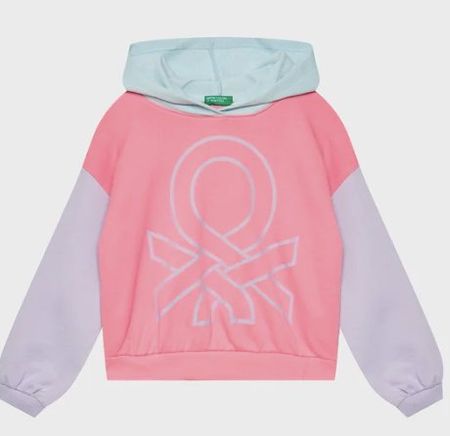 BENETTON Sweatshirt Bunt / Grösse 122 / NEU