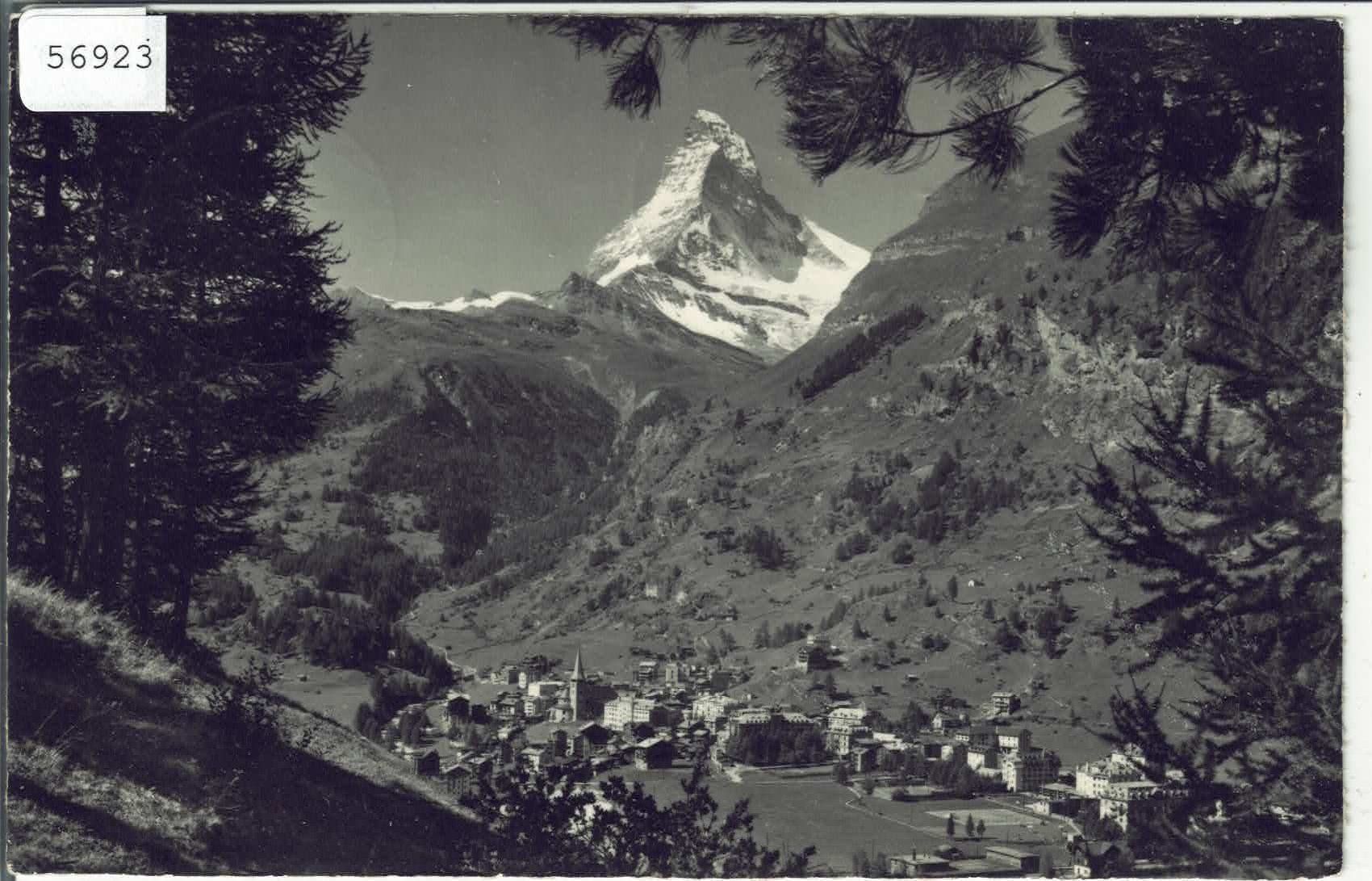 Cartoline postali: Zermatt mit Matterhorn – Usato da Ettingen venduto da Kartenplanet