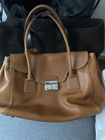 Ledertasche Damen Vintage Jil Sander