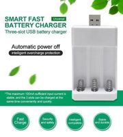 Batterieladegerät mit USB Stecker