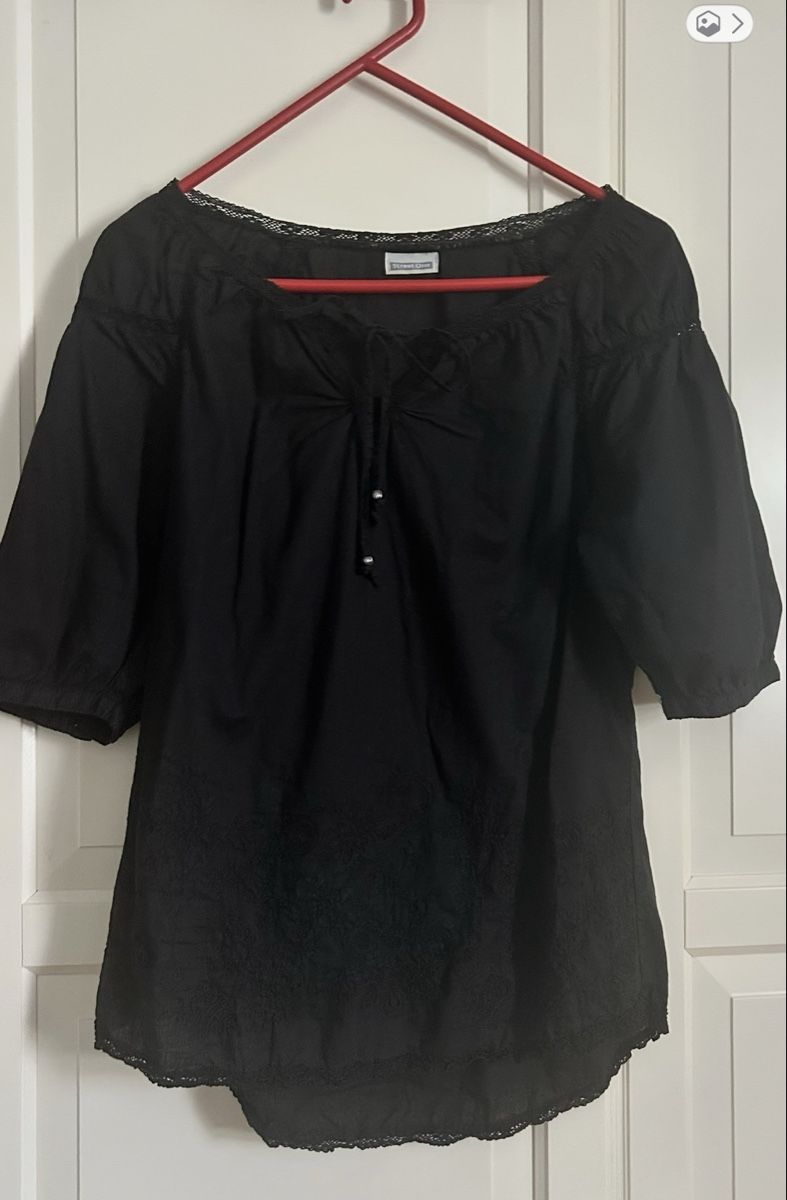 Camicette: Schwarze Bluse/Tunika Grösse S – Nuovo (secondo la descrizione) da Schaffhausen venduto da Lucyswunderlade