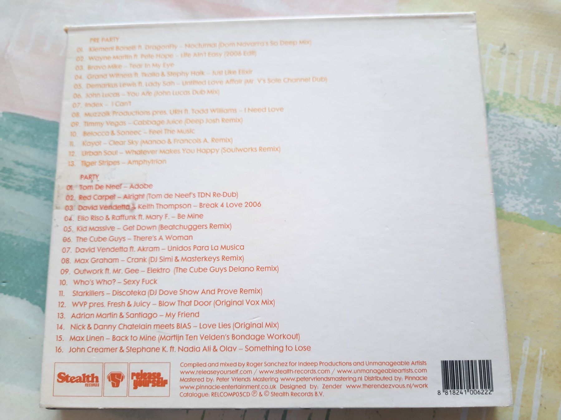 CDs: CdRger Sanchez presents Release Yourself – Gebraucht aus Pully von bro_n52j 1