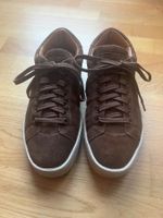 Edler Santoni Sneaker mit Staubbeutel, Grösse 41,5