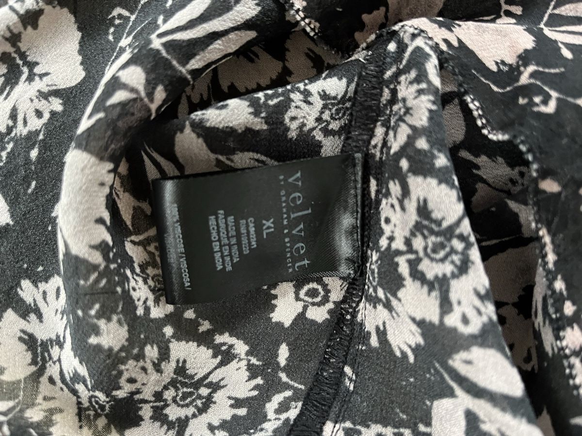 Camicette: Velvet Bluse mit Top Viscose Neu – Nuovo (secondo la descrizione) da Kerns venduto da osco01 6