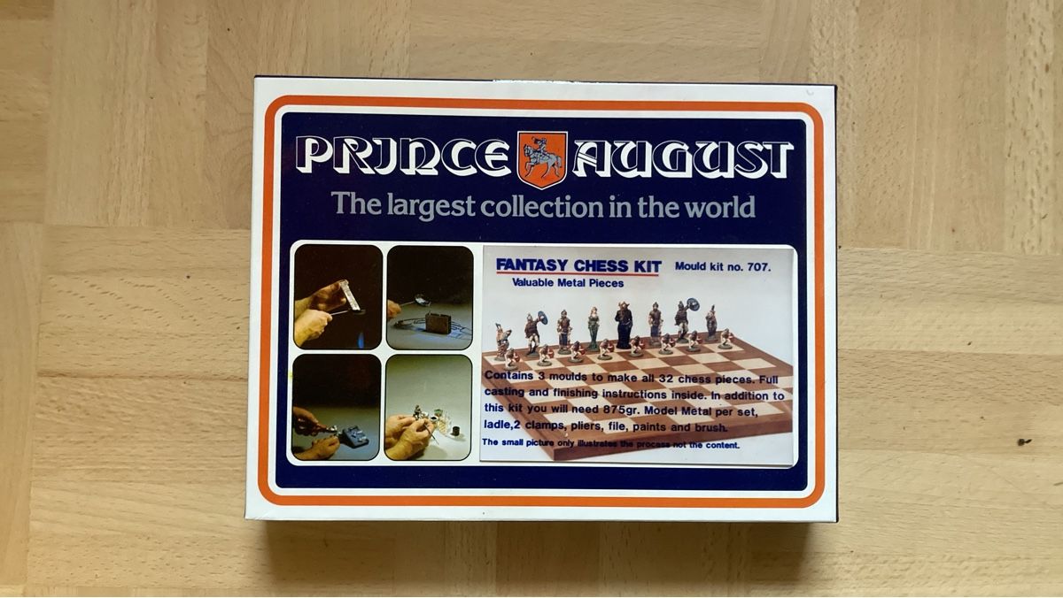Modellbausätze & Standmodelle: Fantasy Chess Kit Prince August 707 – Neu (gemäss Beschreibung) aus FRIBOURG von Boris004