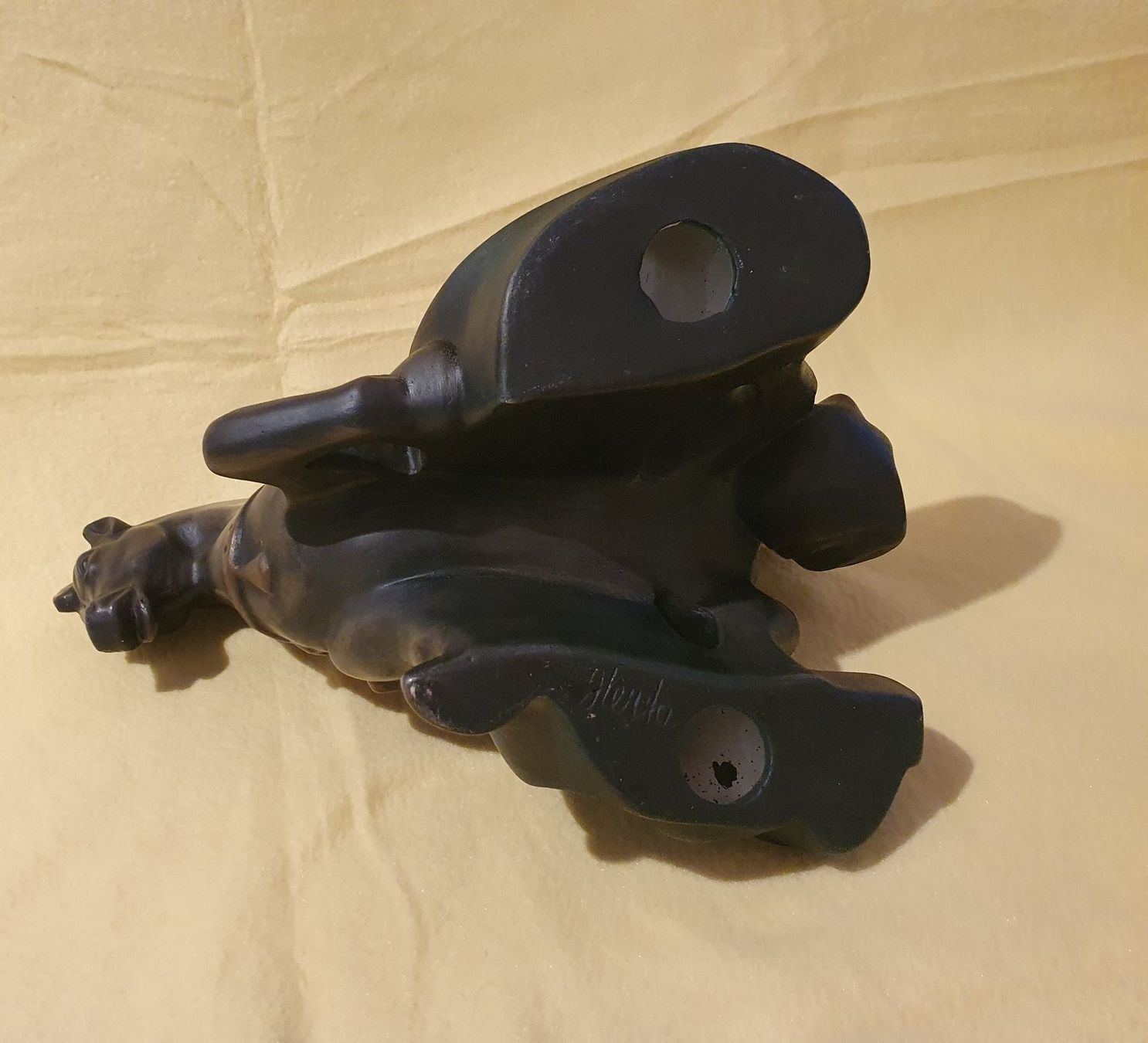 Statuette: Seltene Mid-Century Pferdeskulptur von Herta Gertz – Usato da Abtwil AG venduto da MaVo.0710 5