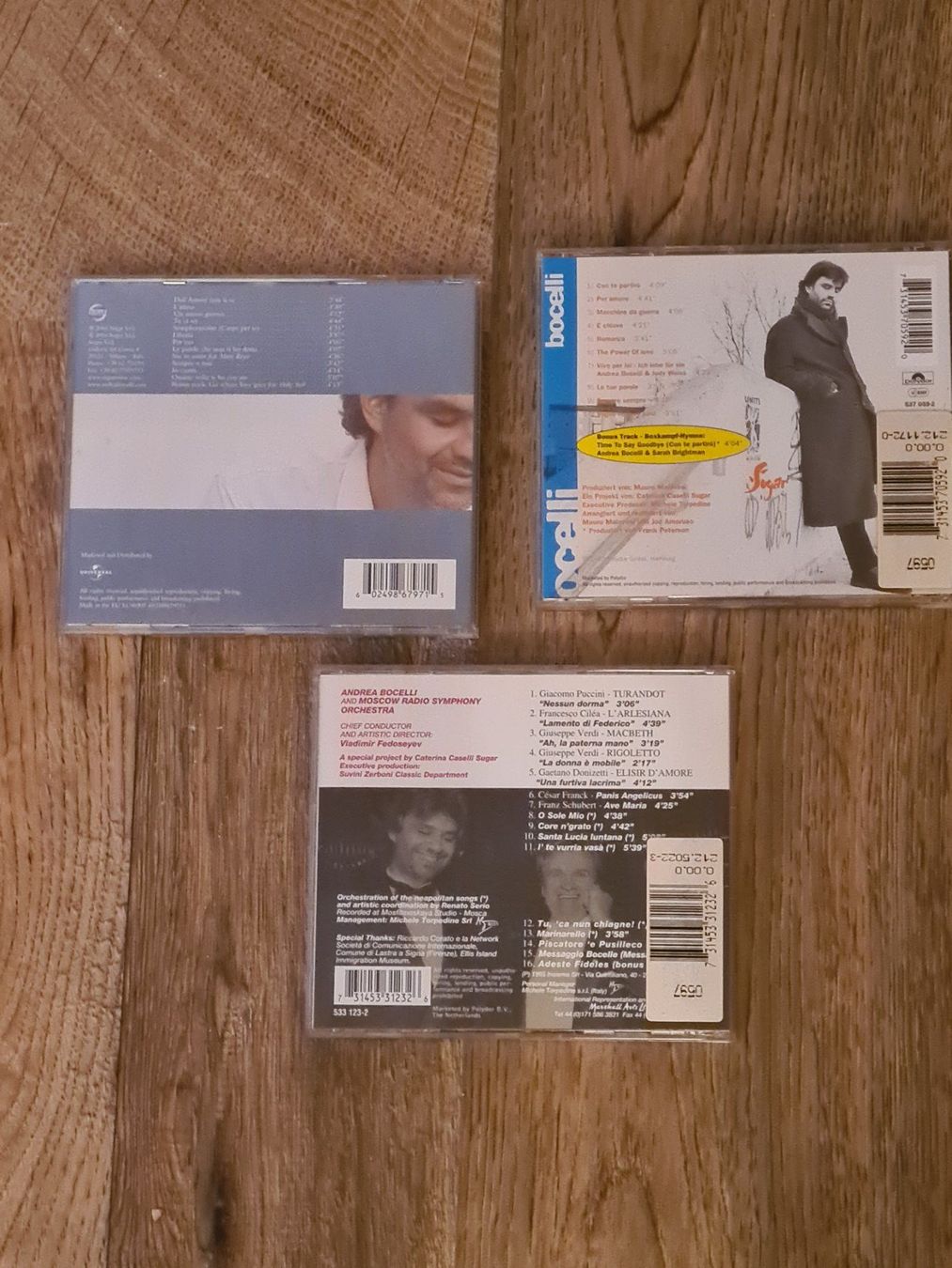 CD: 3 CDs von Andrea Bocelli – Usato da Olten venduto da chaas21 1