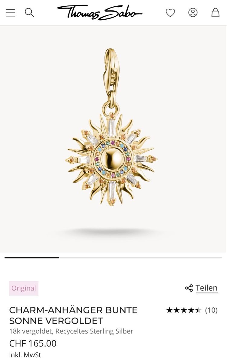 Thomas Sabo Bracciali & Braccialetti: Thomas Sabo Charm Set – Nuovo e nell'imballaggio originale da Pfäffikon ZH venduto da wagi96 3