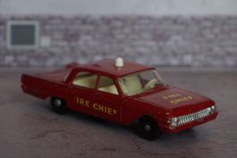 Matchbox Ford Fairlane Feuerwehr ALT RAR !!!!!!!!!!!!!