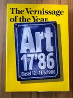 Art Basel 17 Katalog 1986 Hardcover Kunstmesse Topzustand