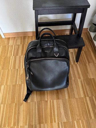 Bally Rucksack Leder