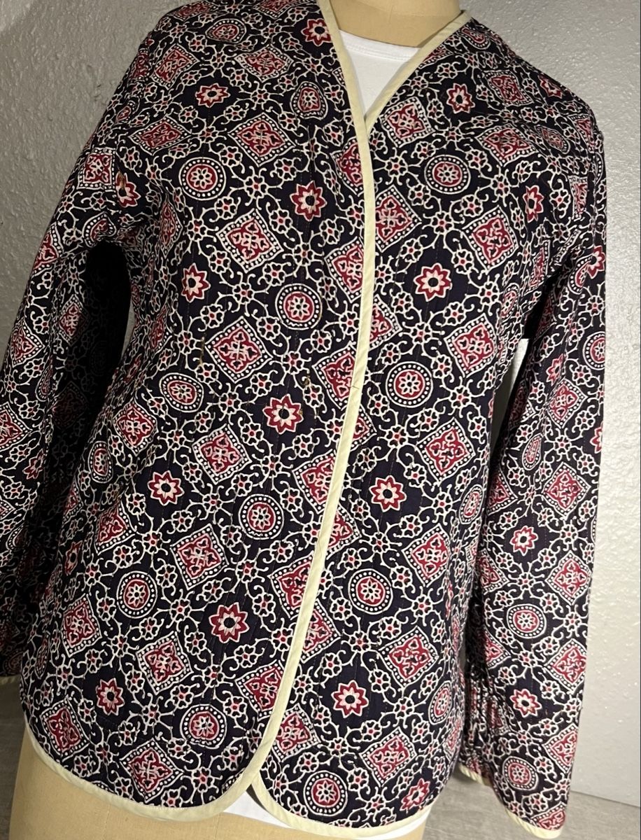 Giacche: Veste réversible coton  kantha  Curiosity Lab, taille 38/40 – Nuovo (secondo la descrizione) da Genève venduto da DELIRBEADS 1