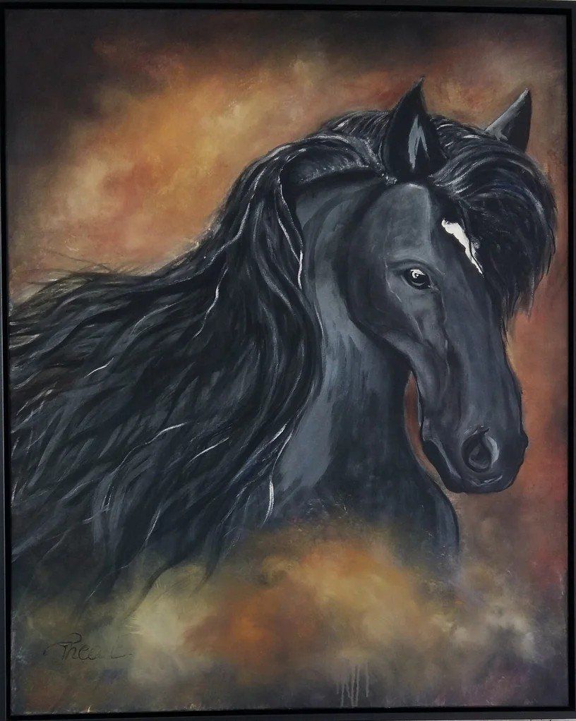 Dipinti: Ostwind (Energiebild) Original Art – Nuovo (secondo la descrizione) da Inwil venduto da Spirit-Deko-Art