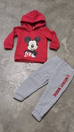 👣 Kinder Mickey Mouse Set - 98 - Hoodie & Hose
