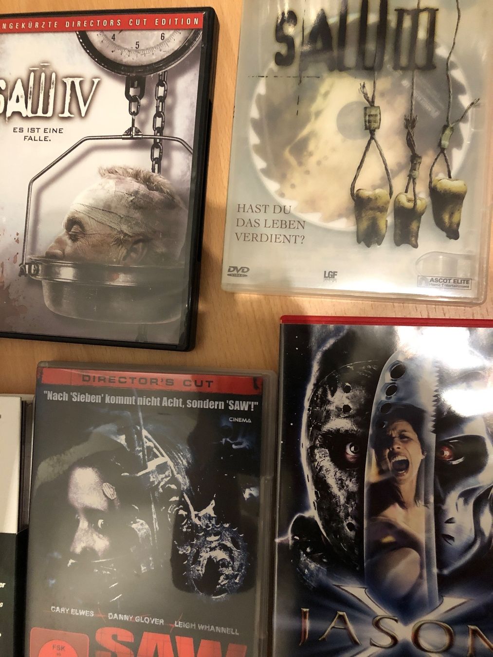 Tutti i DVDs: SAW Sammlung Filme – Usato da Seengen venduto da Predator86 2