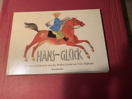 altes Buch: Hans im Glück Bilderbuch Märchenbuch Grimm Bü1