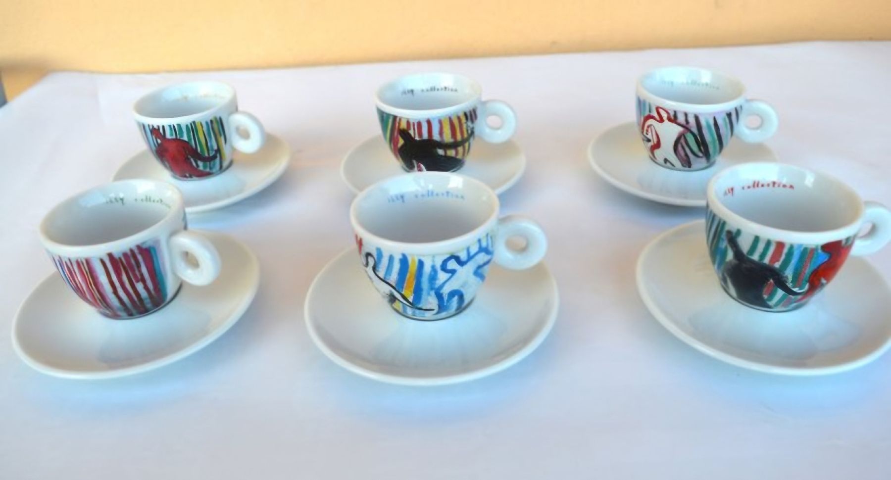 Illy Tazze: Illy Collection 1997 - Il ballo del caffé – Usato da Meierskappel venduto da stadlin87