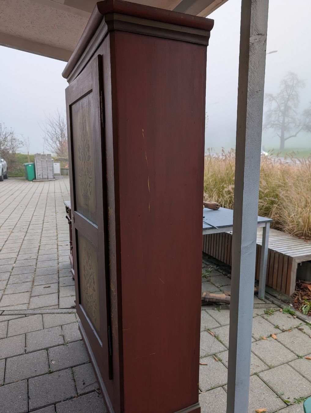 Armadi: Schöner Kleiderschrank mit Bauernmalerei – Usato da Adligenswil venduto da karinma 2