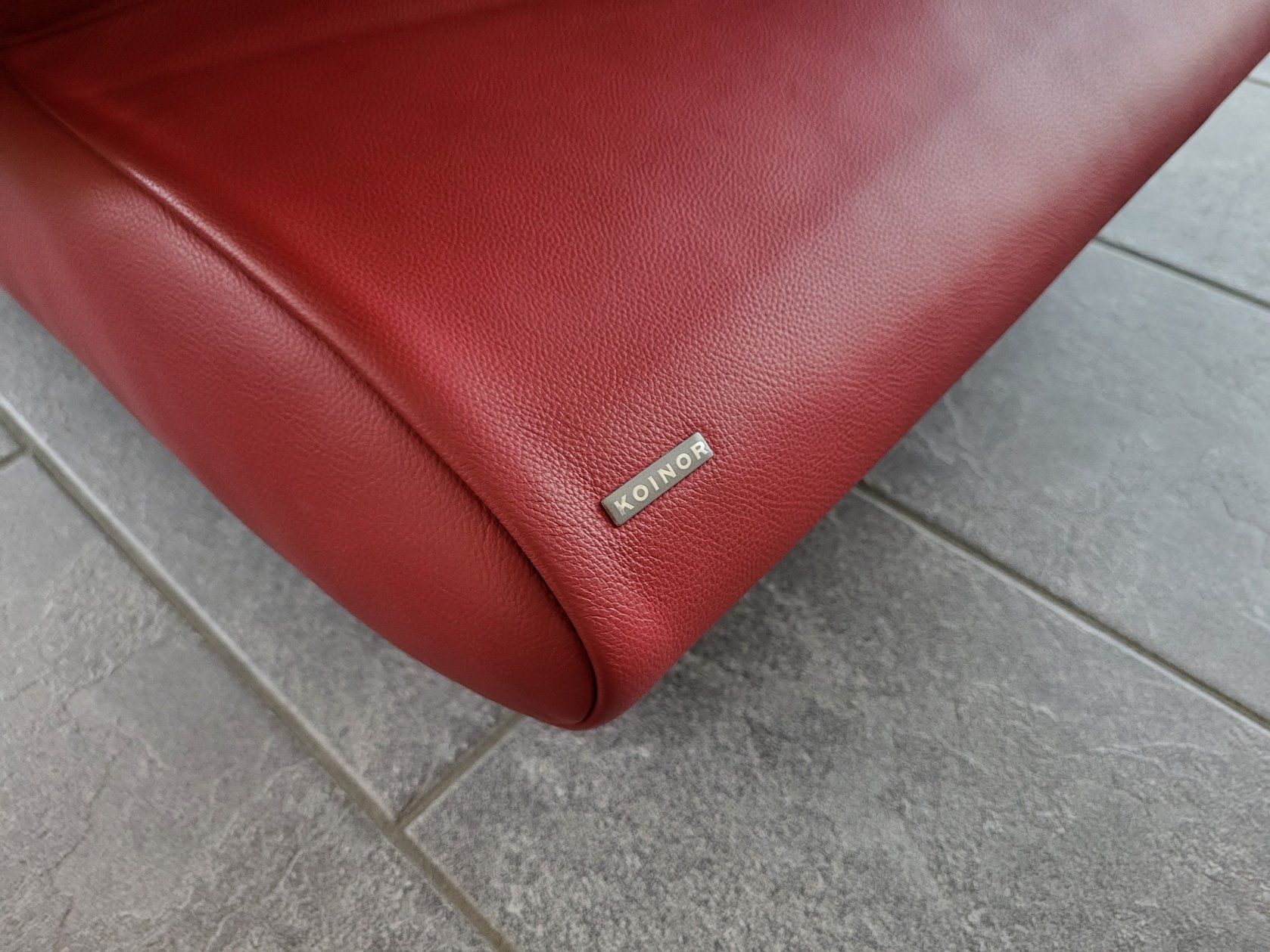 Koinor Divani: Leder Polstergruppe rot – Usato da Gebenstorf venduto da kis_br69 4