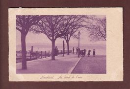 NEUCHÂTEL - Quai - 1909
