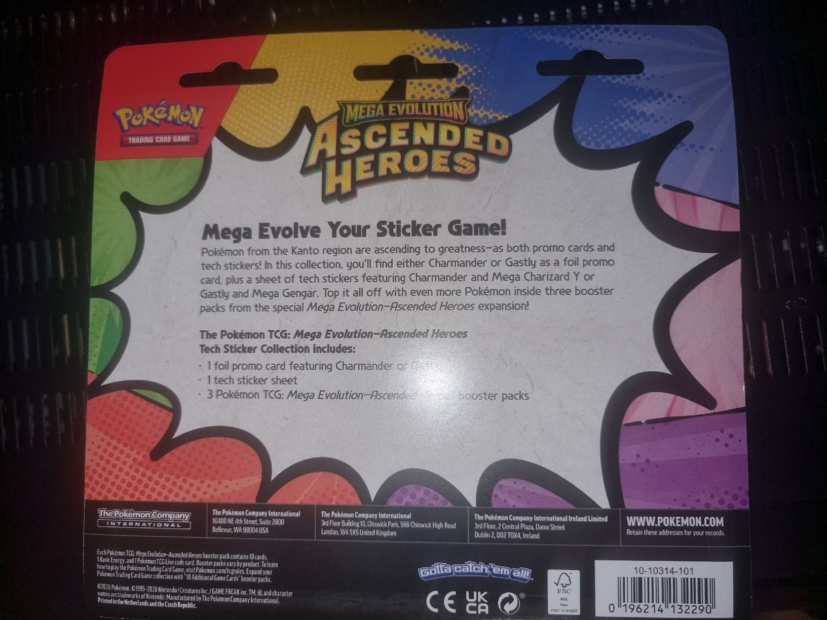 Pokémon Carte collezionabili: Pokémon Mega Evolution Ascended Heroes stickers – Nuovo e nell'imballaggio originale da Les Cullayes venduto da yan_nvn9 2