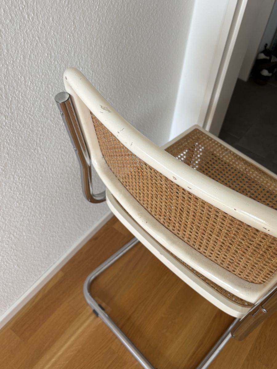 Poltrone: Designklassiker - Freischwinger mit Wiener Geflecht – Usato da Muttenz venduto da m.xlin 8
