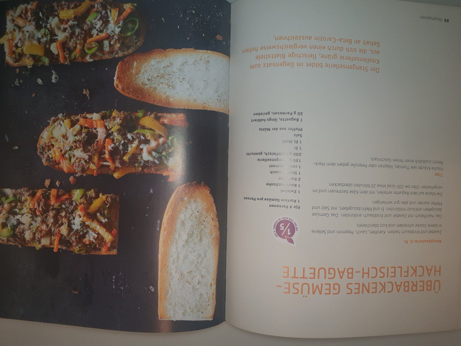 Libri: Kochbuch Knackig & Frisch – Usato da Moosseedorf venduto da Sonnenschein.. 6