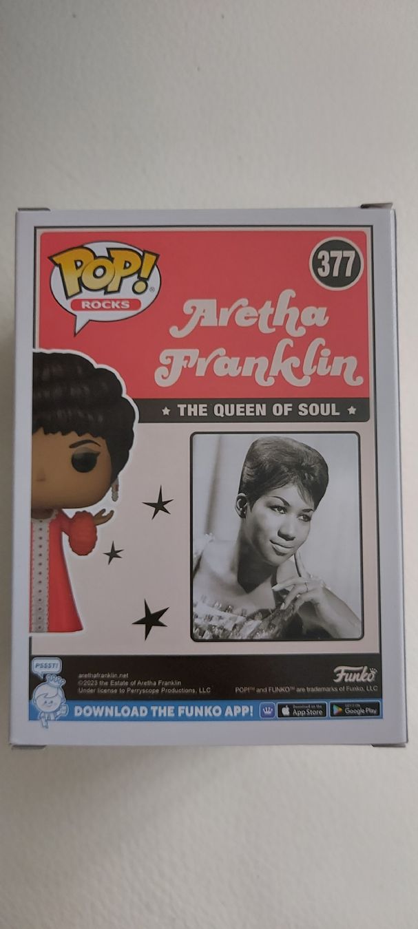 Funko Statuette: Funko Pop Aretha Franklin 377 – Nuovo e nell'imballaggio originale da Luzern venduto da 71memory 1