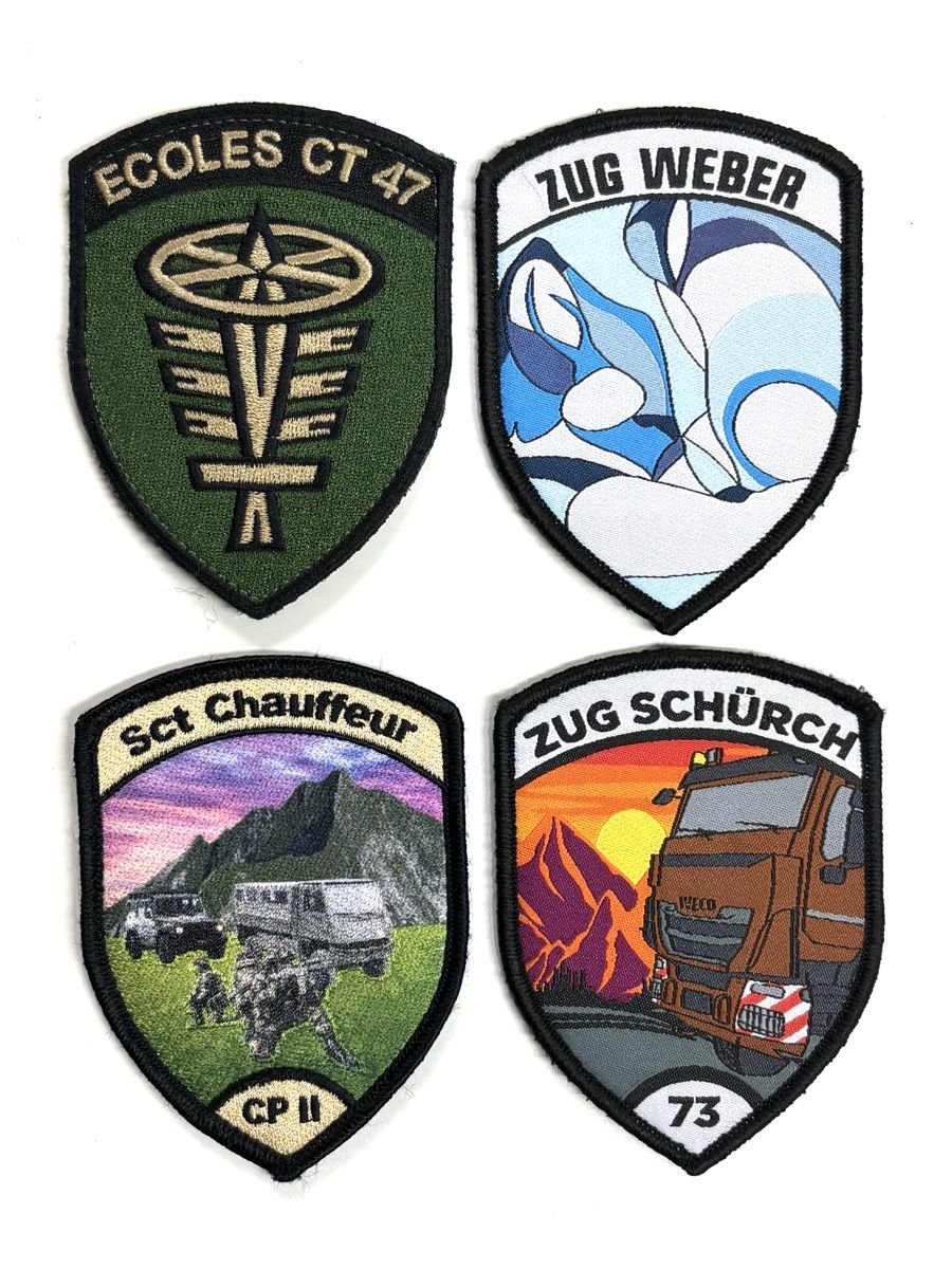 Schweizer Armee Placchette & Badge: Patches Schweizer Armee Fahrer – Usato da Riedikon venduto da Rokh01