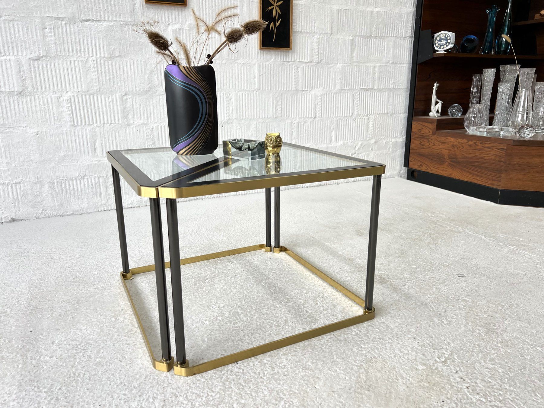 Tavoli: 80er Jahre Couchtisch - Modular – Usato da Walzenhausen venduto da stilvollwohnen 6