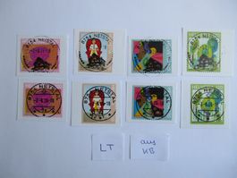 Voll Letzttagsstempel der Poststelle 8754 Netstal