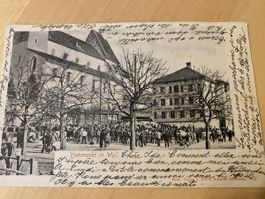 Seltene Karte Wil Viehmarkt