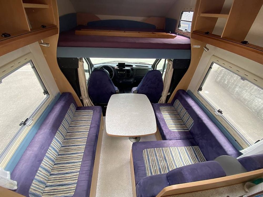 Wohnmobil Teilintegriert 4 Schlafplatze Gebraucht
