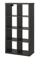 IKEA Kallax Regal 8 Fächer schwarz 