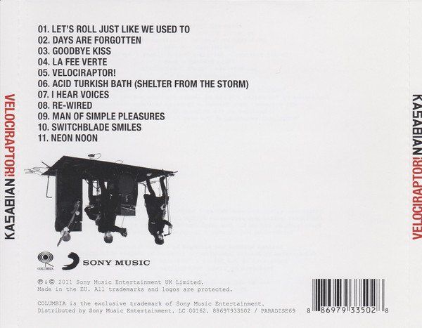 CDs: CD Kasabian - Velociraptor (2011) – Gebraucht aus Möriken AG von mineralia 1