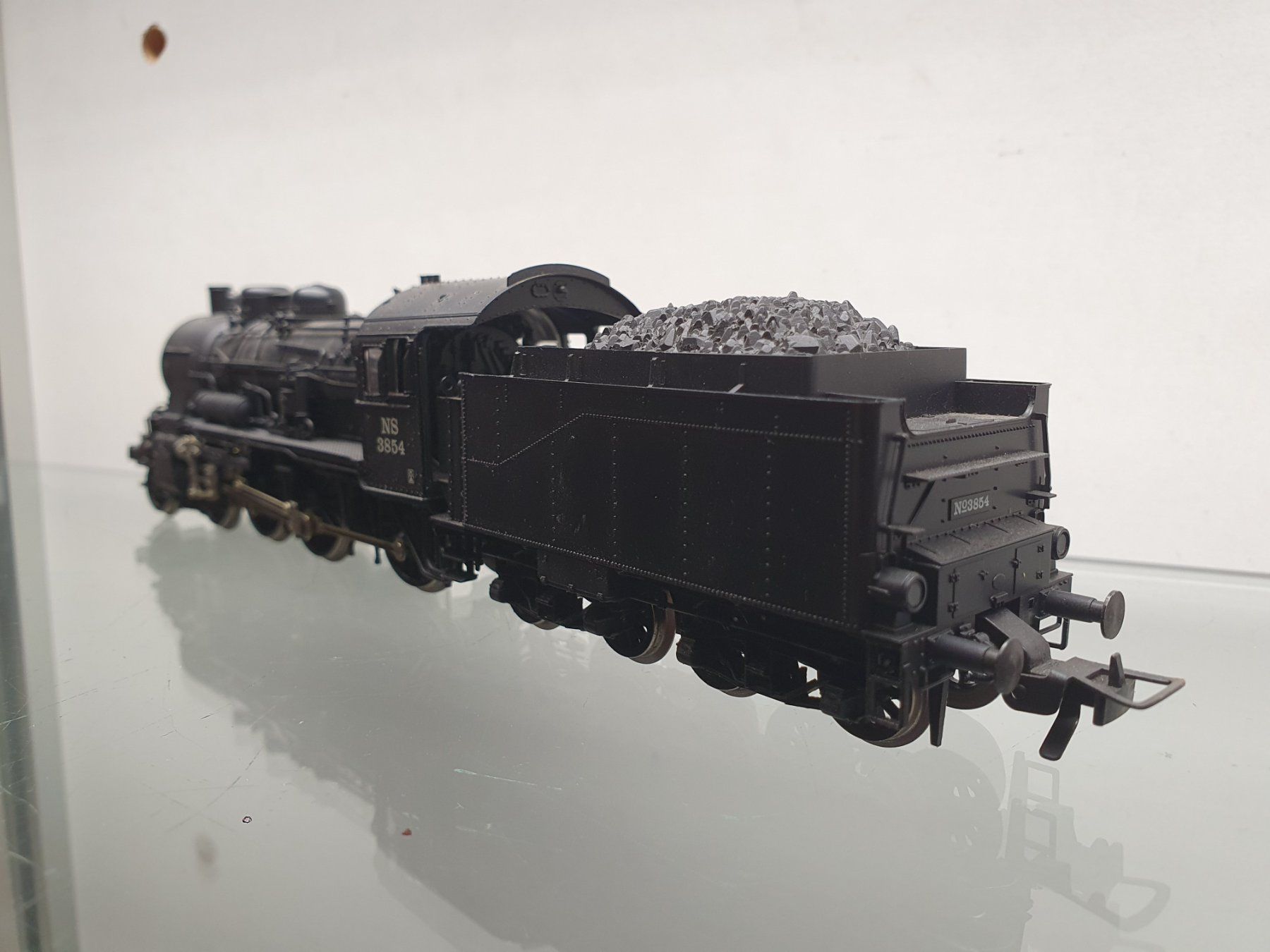 Fleischmann Modellini di ferrovie: FLEISCHMANN:DC: NS DAMPFLOK 4161 OVP – Usato da Biglen venduto da taunus82 2