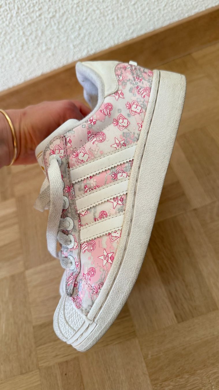 Scarpe da donna: Adidas Superstar rose et blanc, taille 36 – Usato da Genève venduto da dkr_j29m 1