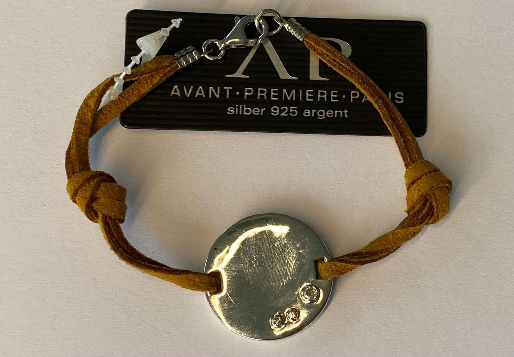 Armbänder & -reifen: Armband Silber 925 / Leder Neu! – Neu und originalverpackt aus Kerzers von oiram56 1