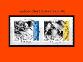 Vollstempel-Serie "Traditionelles Handwerk..." (2010)