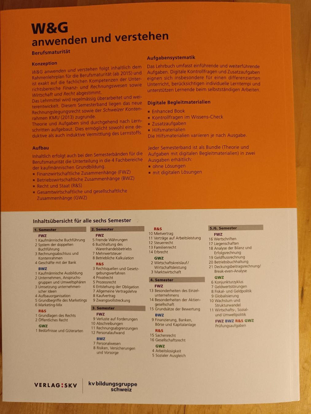 Libri: W&G anwenden und verstehen – Nuovo (secondo la descrizione) da Möriken AG venduto da Brigitte111 1