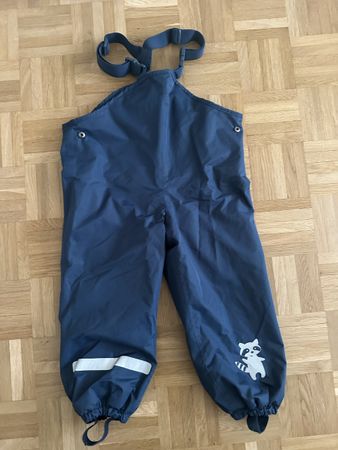Gefütterte Regenhosen von Tchibo Gr 98/104