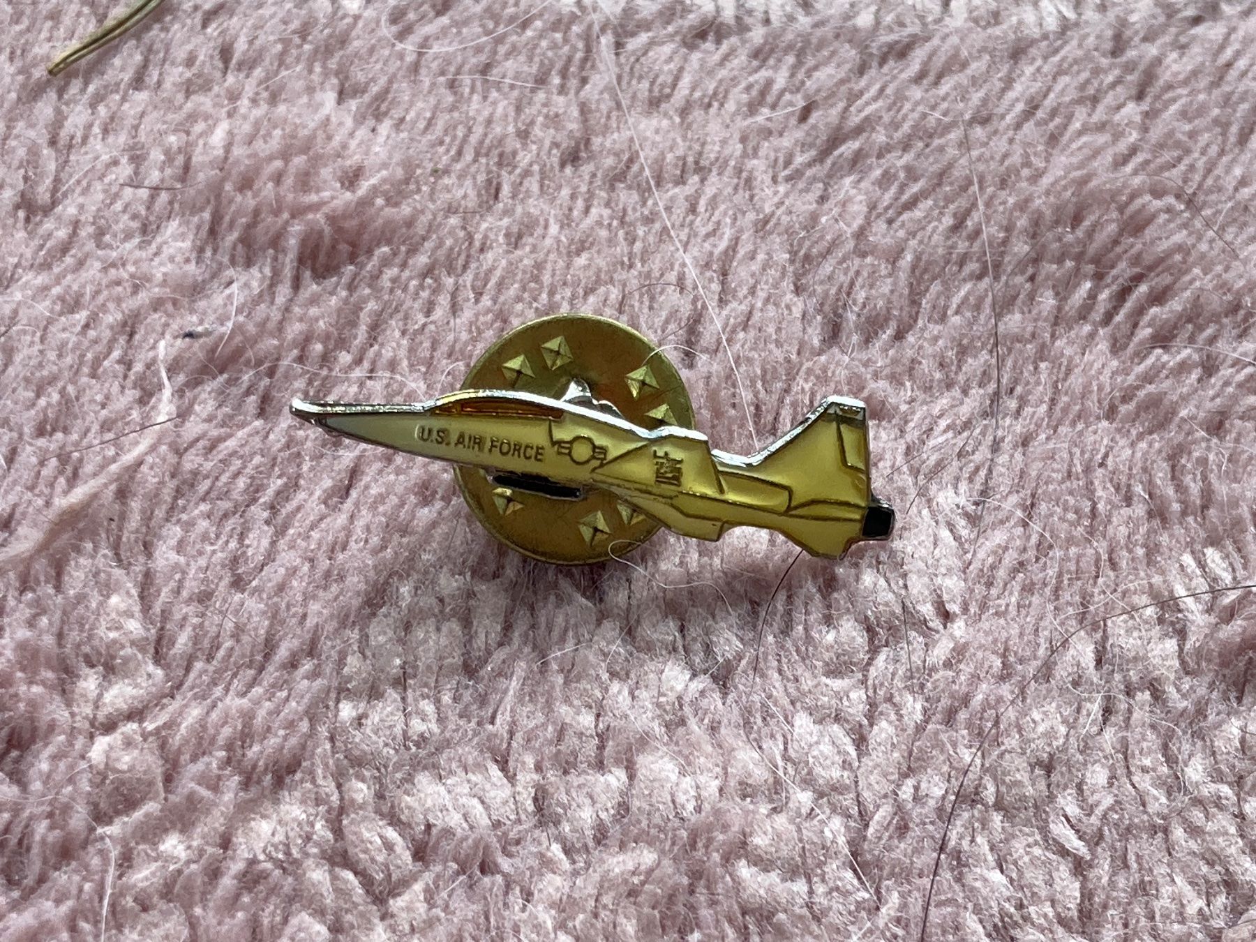 Placchette & Badge: Pin’s avion us air force – Usato da Plagne venduto da gigi204