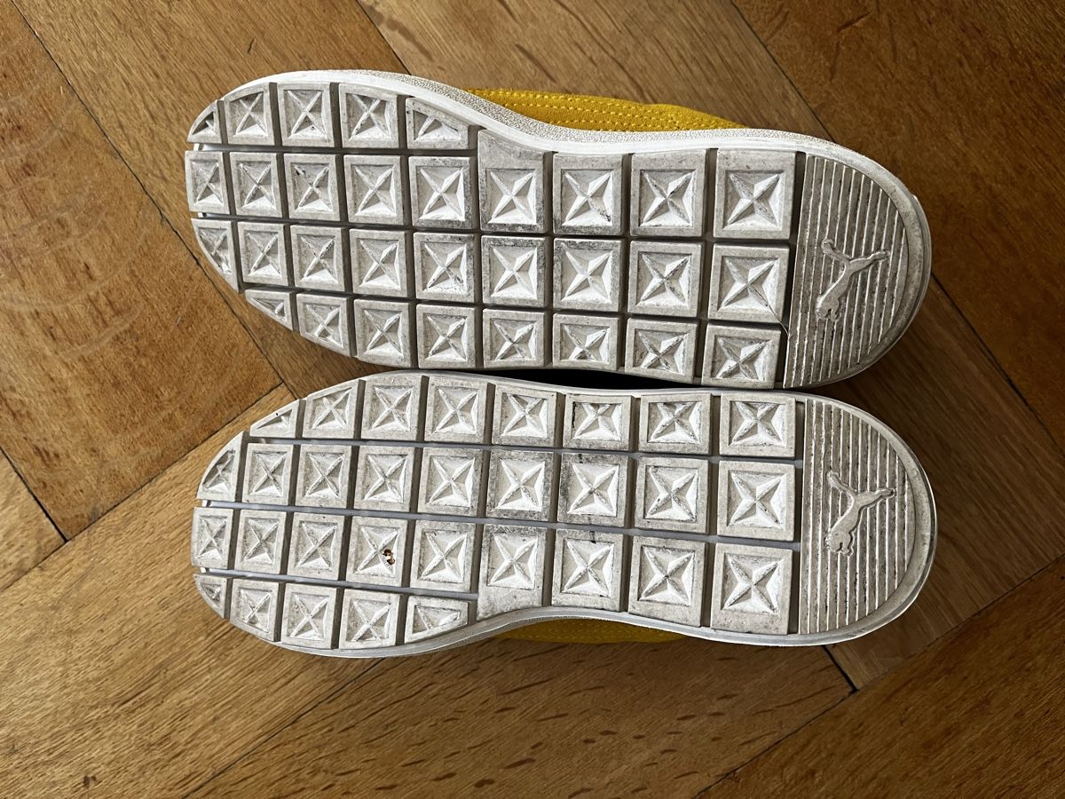 Puma Scarpe da donna: Gelbe Puma Wildleder Schuhe, Gr. 37 – Usato da Basel venduto da Opina01 3